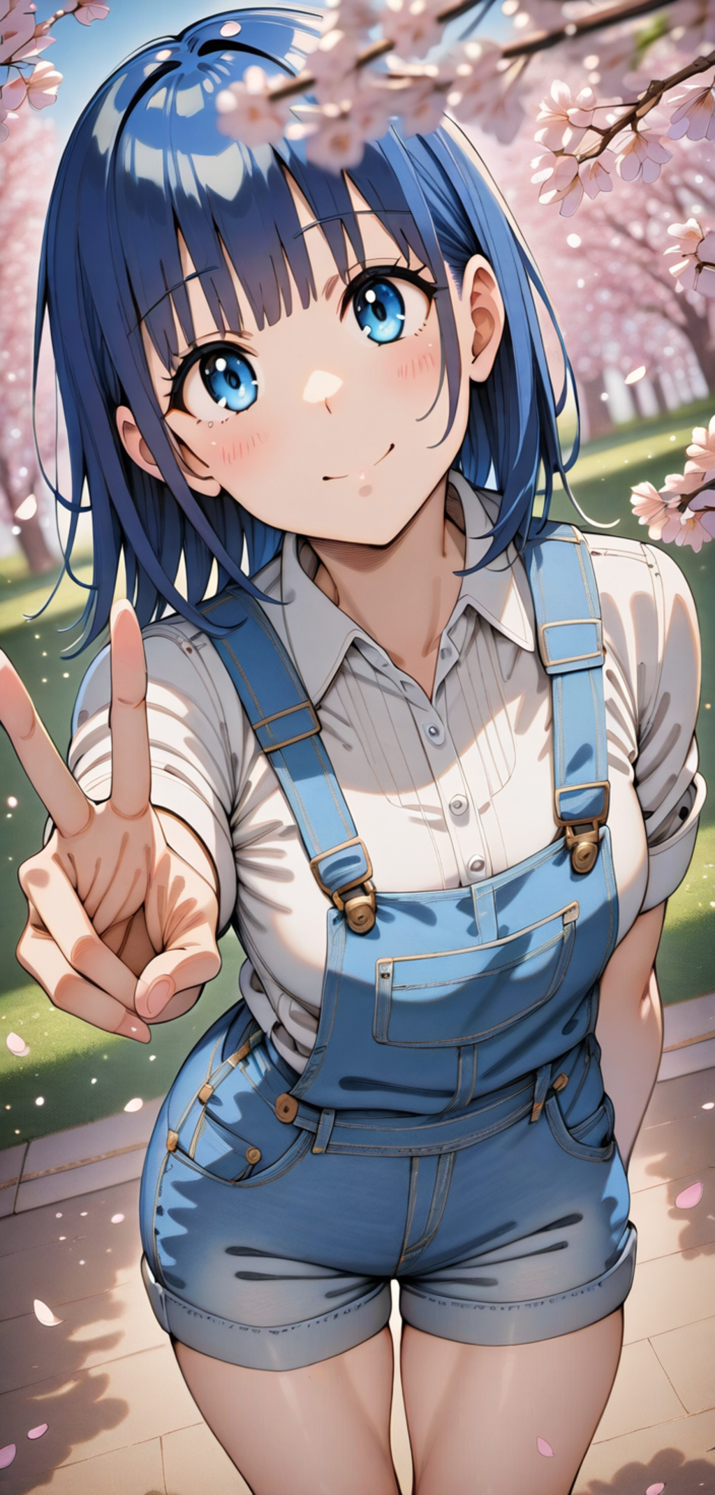 オーバーオールかわいいね