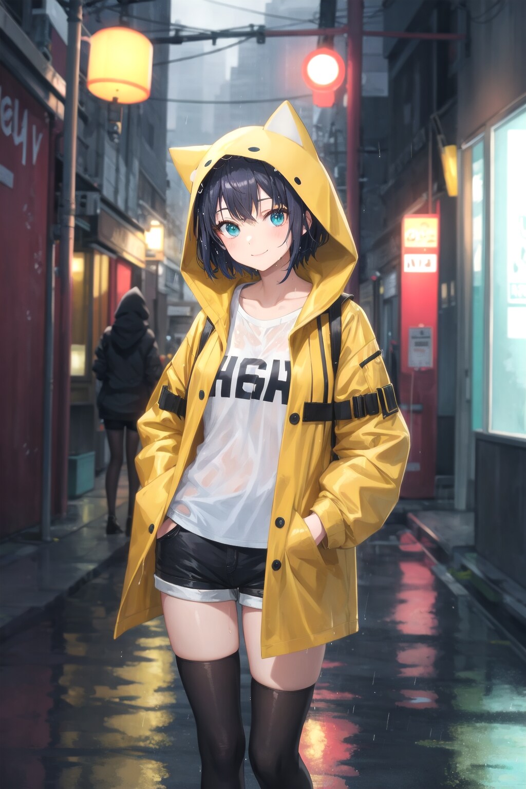 梅雨の絶対領域