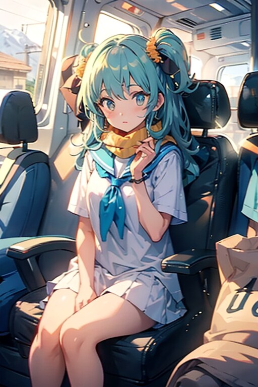 旅行中の女の子 | の人気AIイラスト・グラビア
