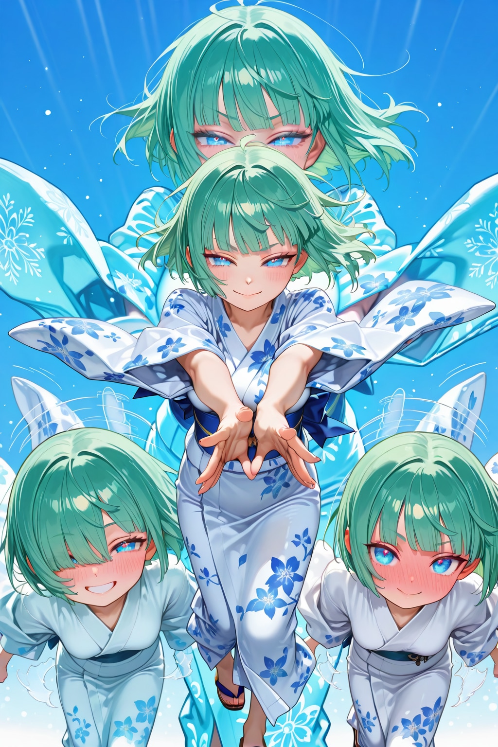 違うのだ!! 残像を描いて酔っ払い表現をしたかっただけ