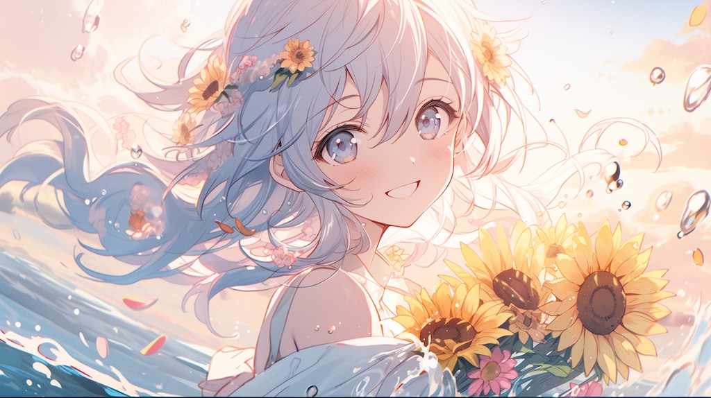 ひまわりの少女と夏の夢