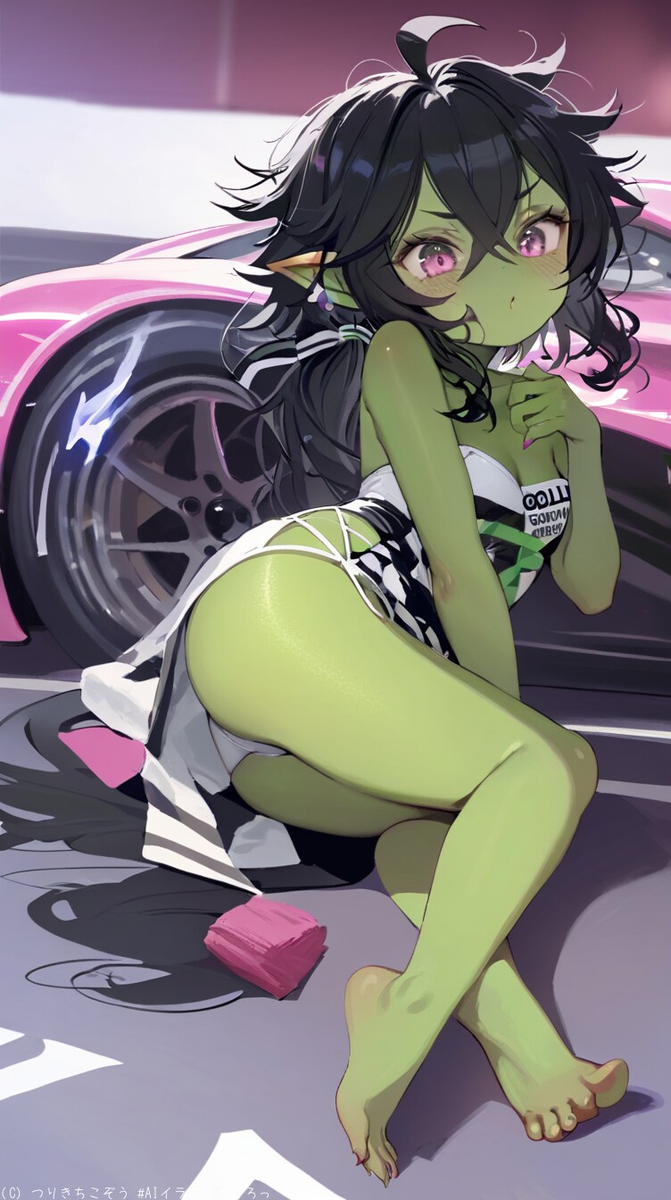 ゴブリンのレースクイーン