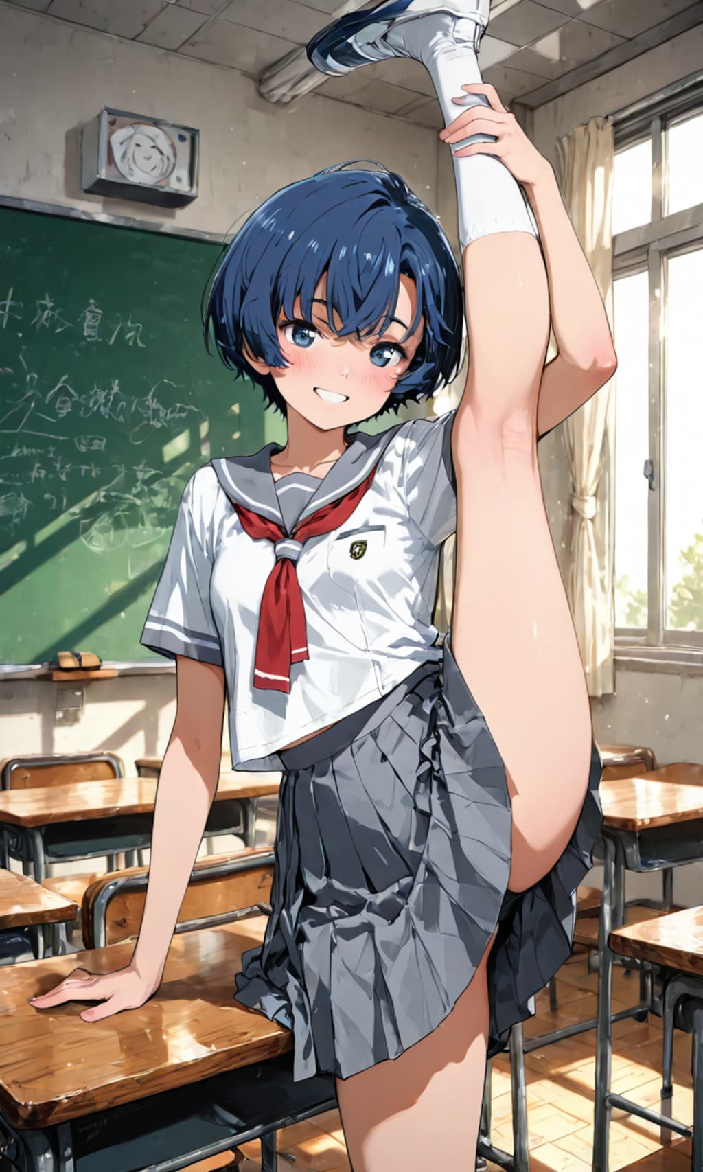 体柔らか柑菜ちゃん