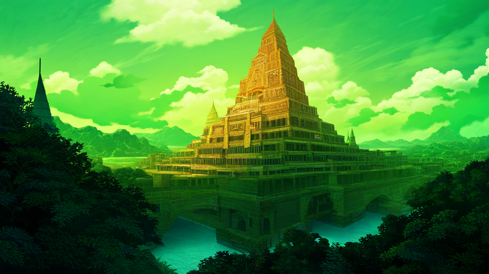 古代の塔