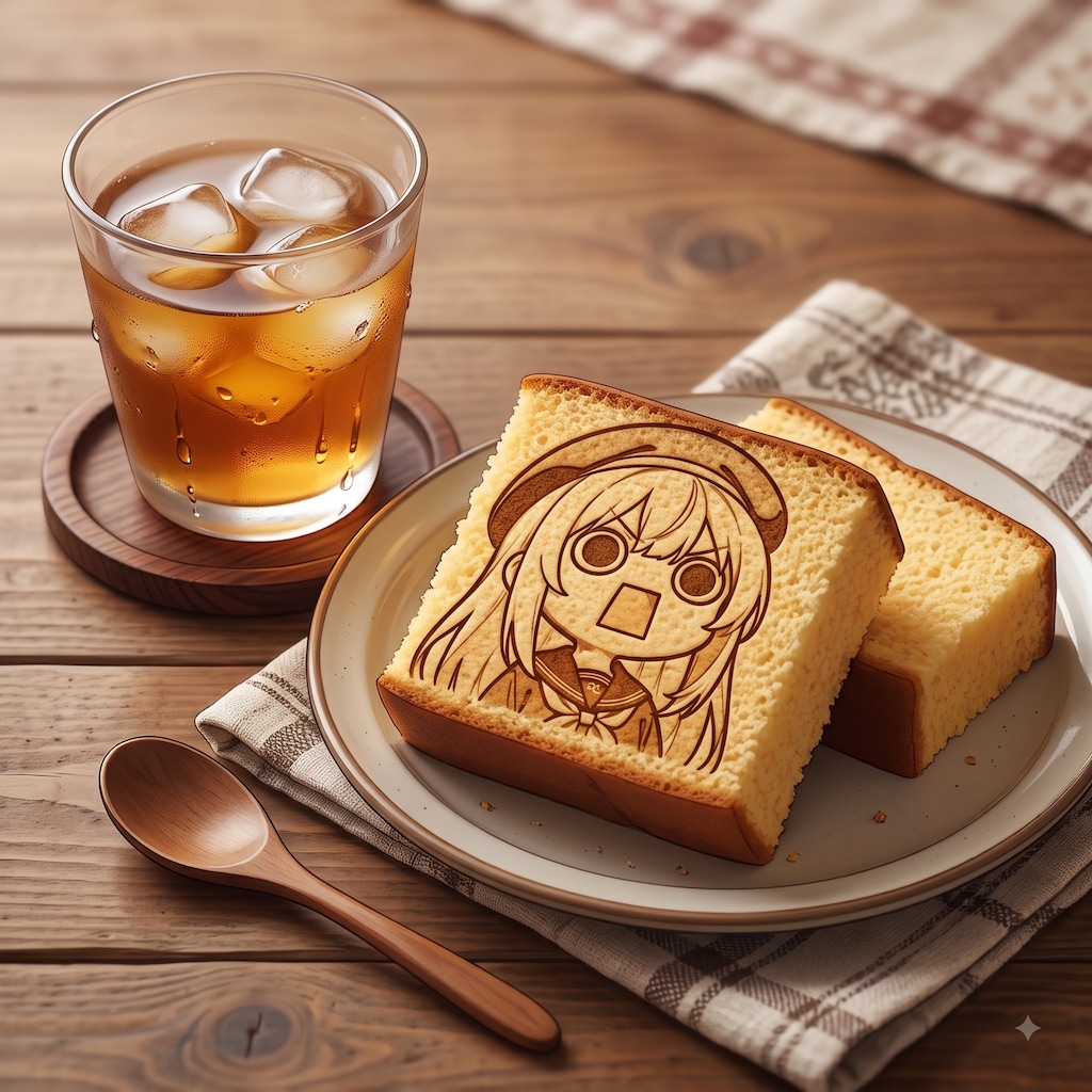 デザートのえらいこっちゃ嬢印カステラ