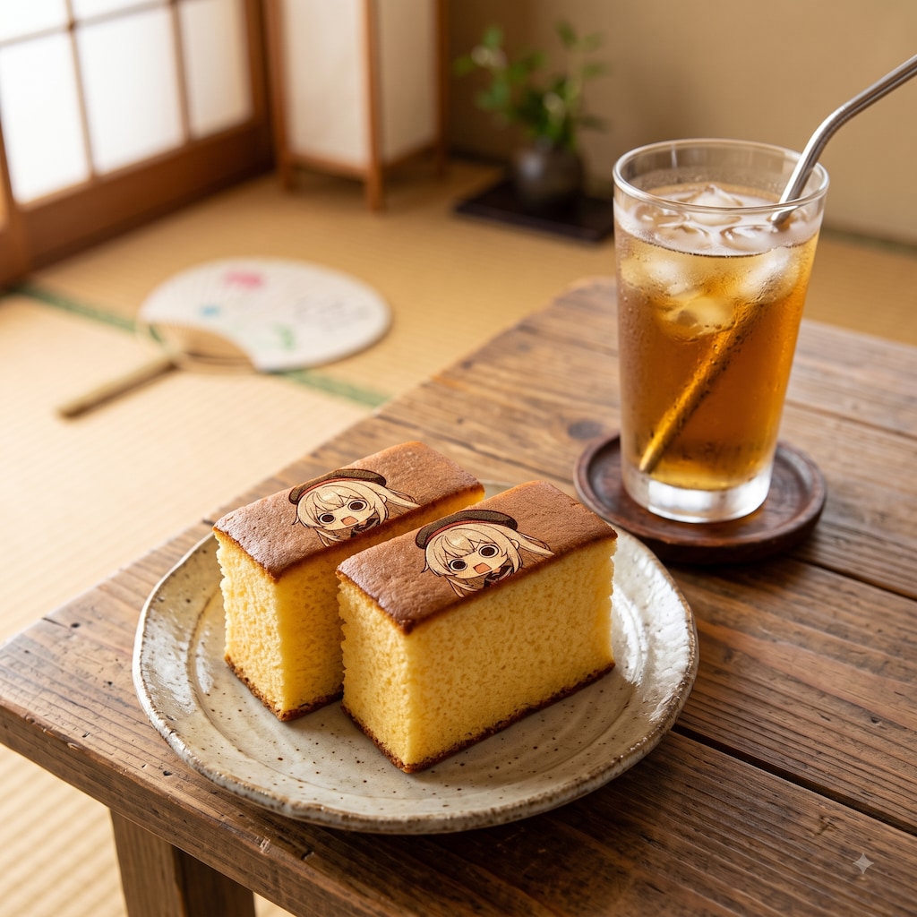 デザートのえらいこっちゃ嬢印カステラ
