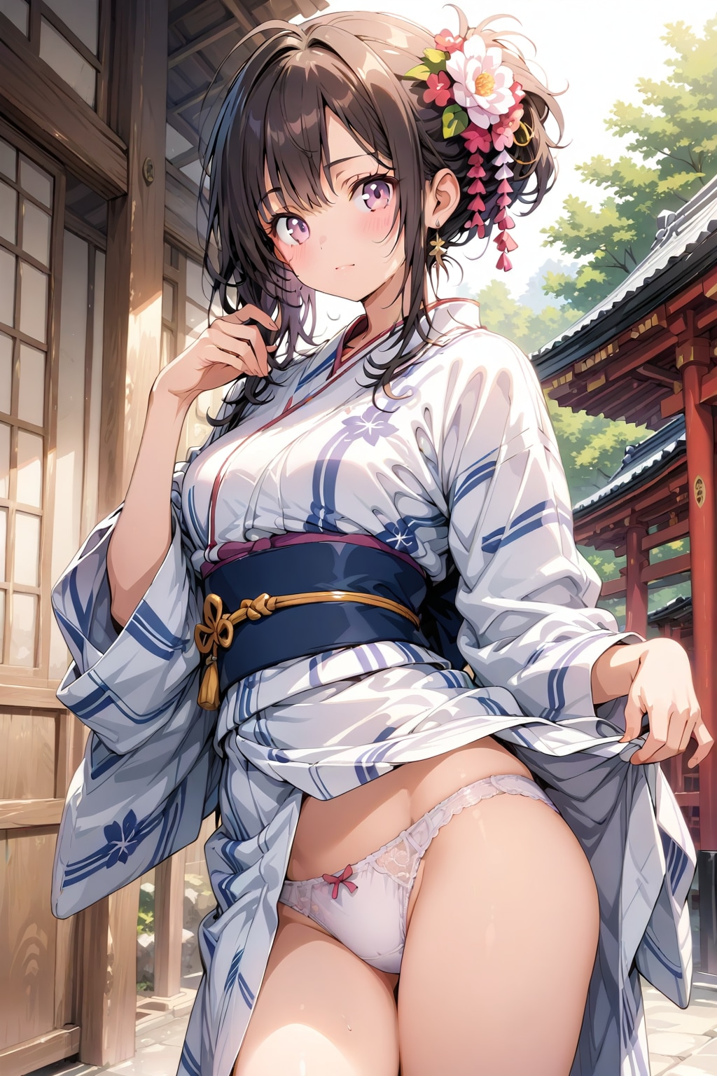 浴衣の女の子