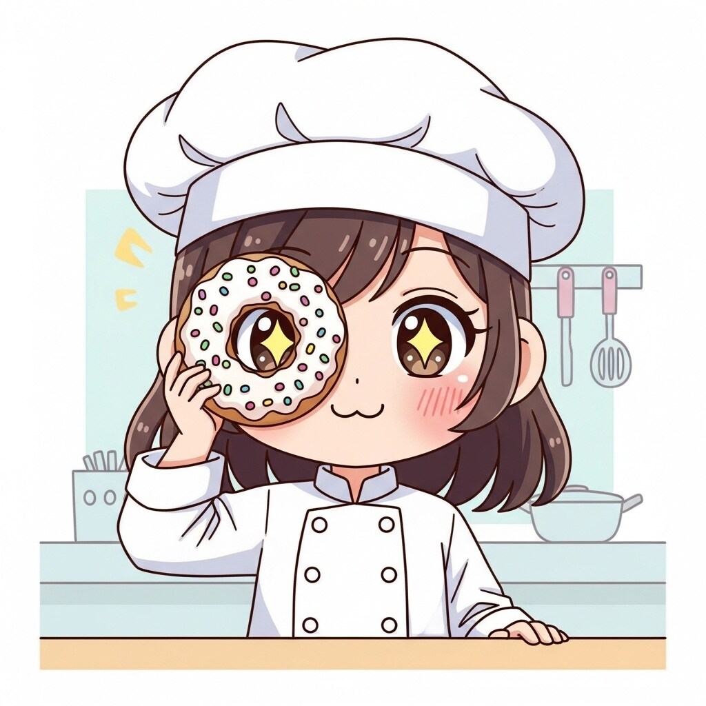 ドーナツの穴を食べよう‼️ | の人気AIイラスト・グラビア