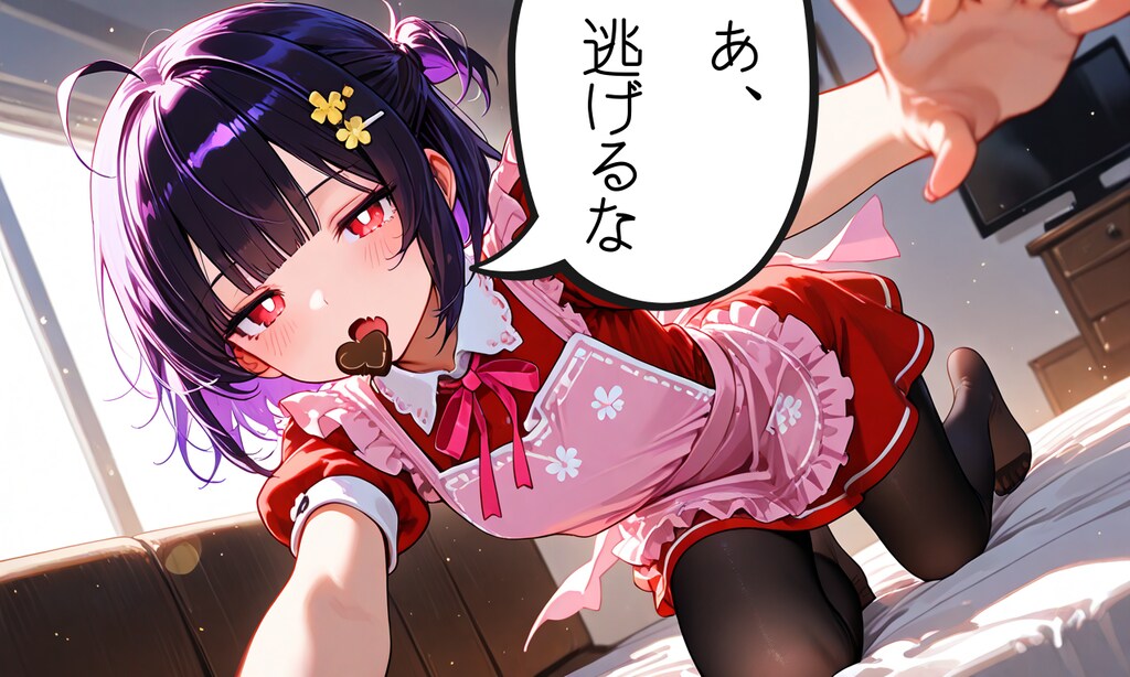 バレンタイン練習漫画