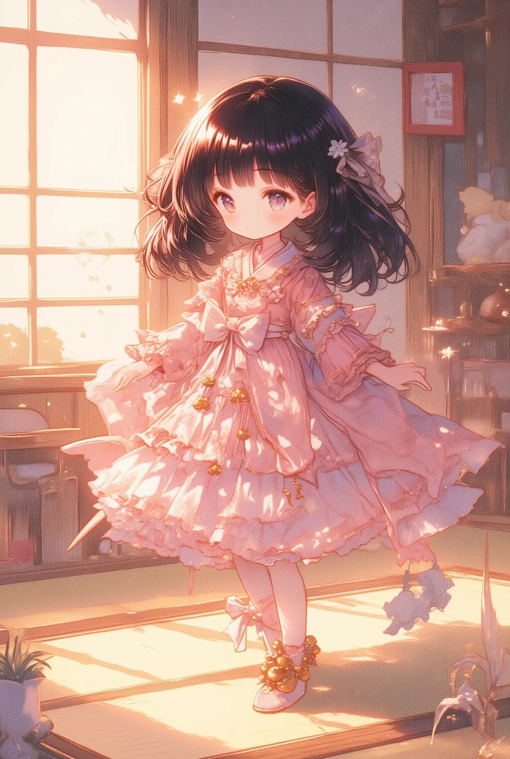 フリフリざしきわらしちゃん