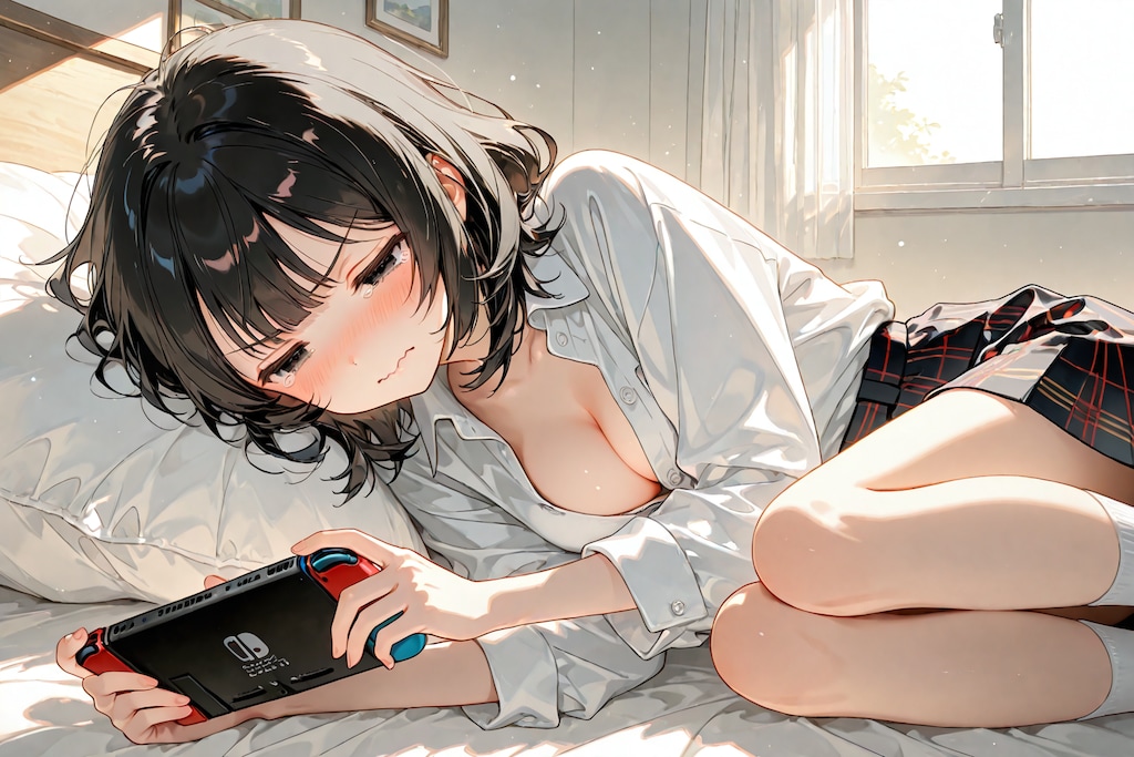 放課後『むうううぅぅぅ……！』清楚ギャル