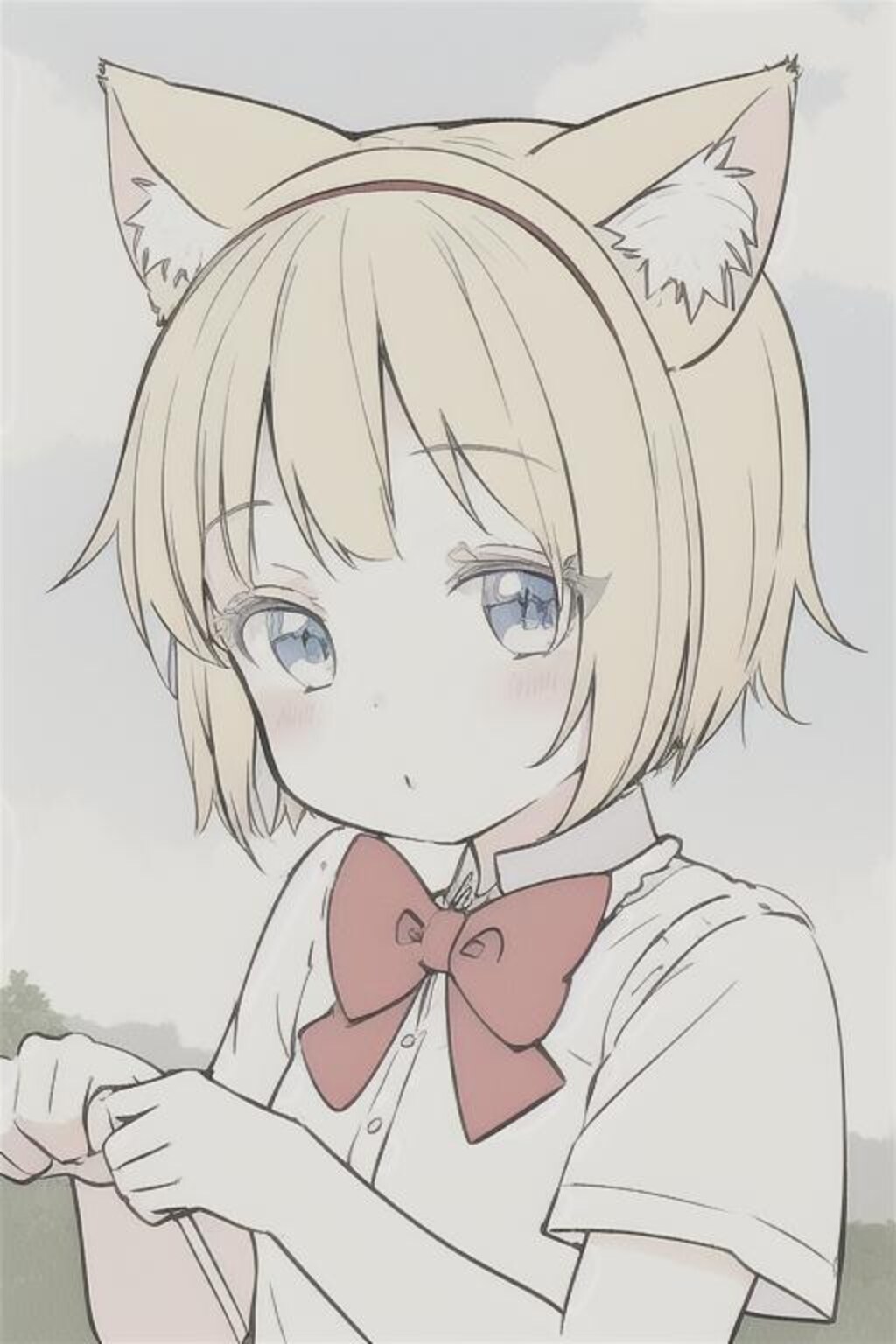 手はこんな感じ？