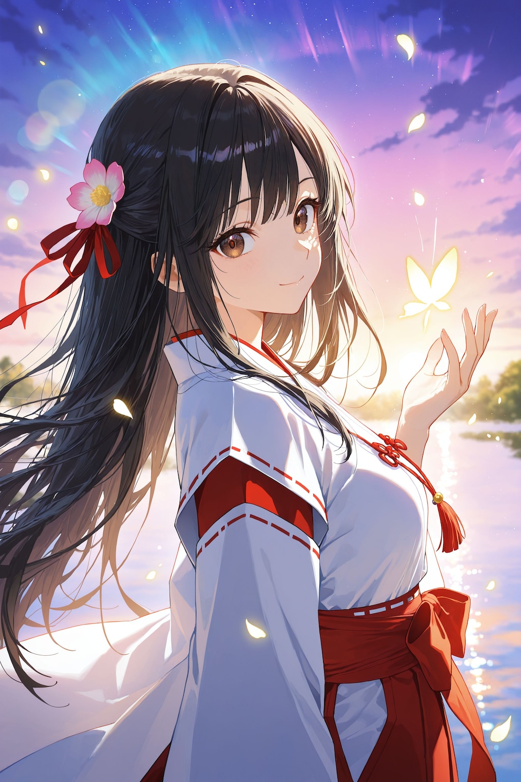 異世界神社の巫女さん（神楽さん）