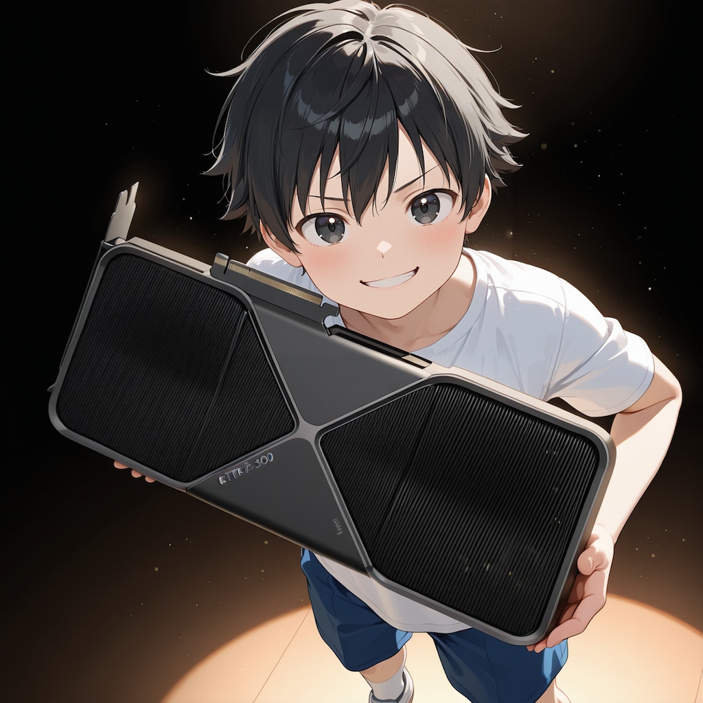 ちちぷいちゃん～いっしょに遊ぼうぜ～新型のグラボなんだ。