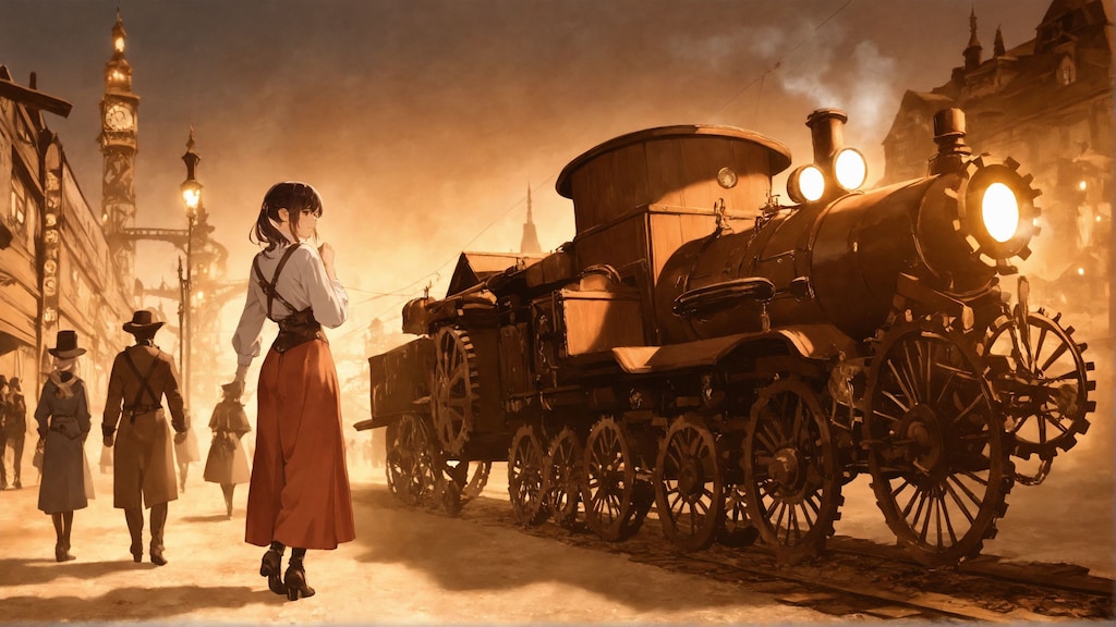 蒸気の街に残る声