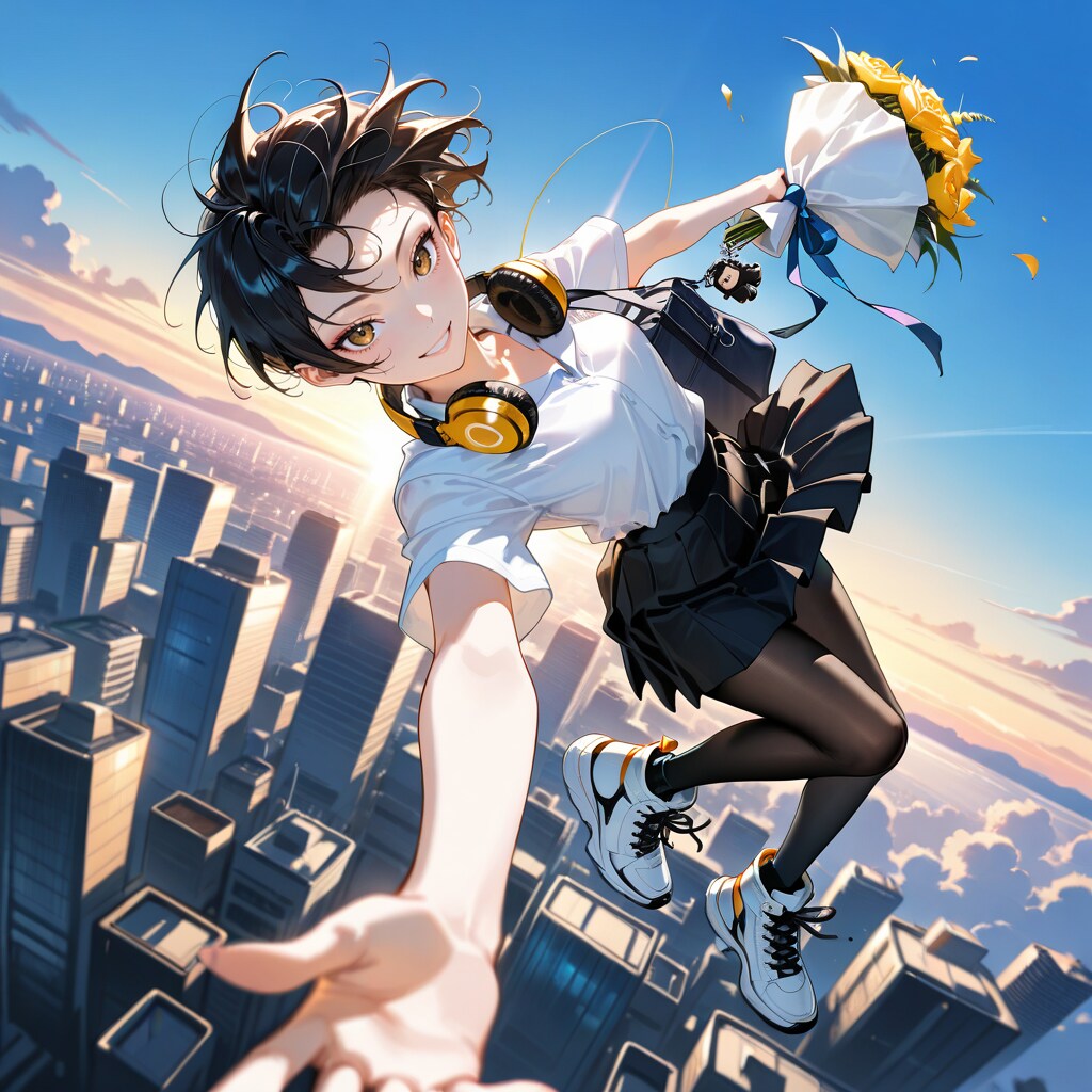 空から君に花束を