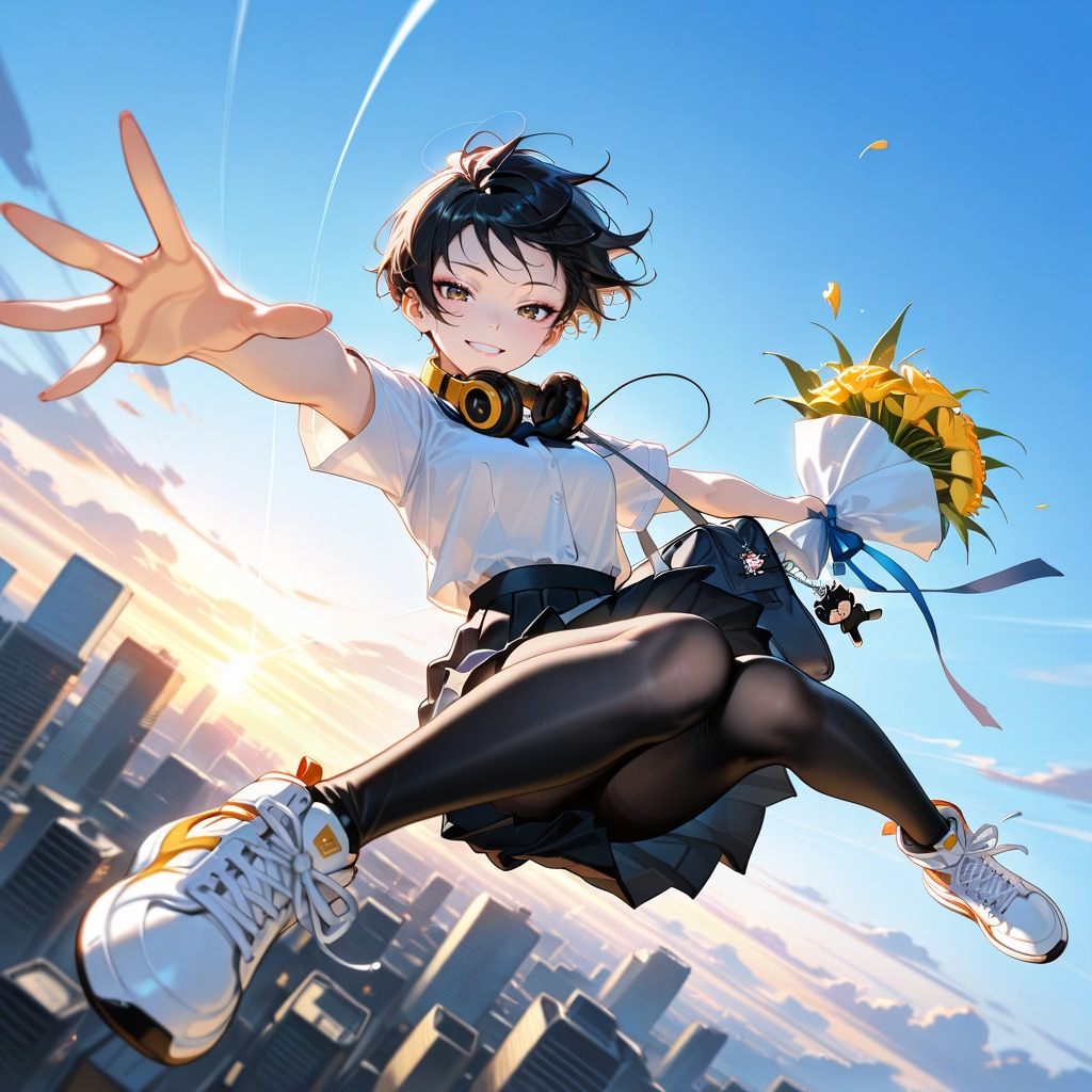 空から君に花束を