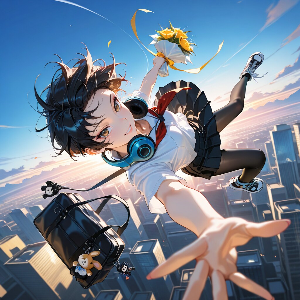 空から君に花束を