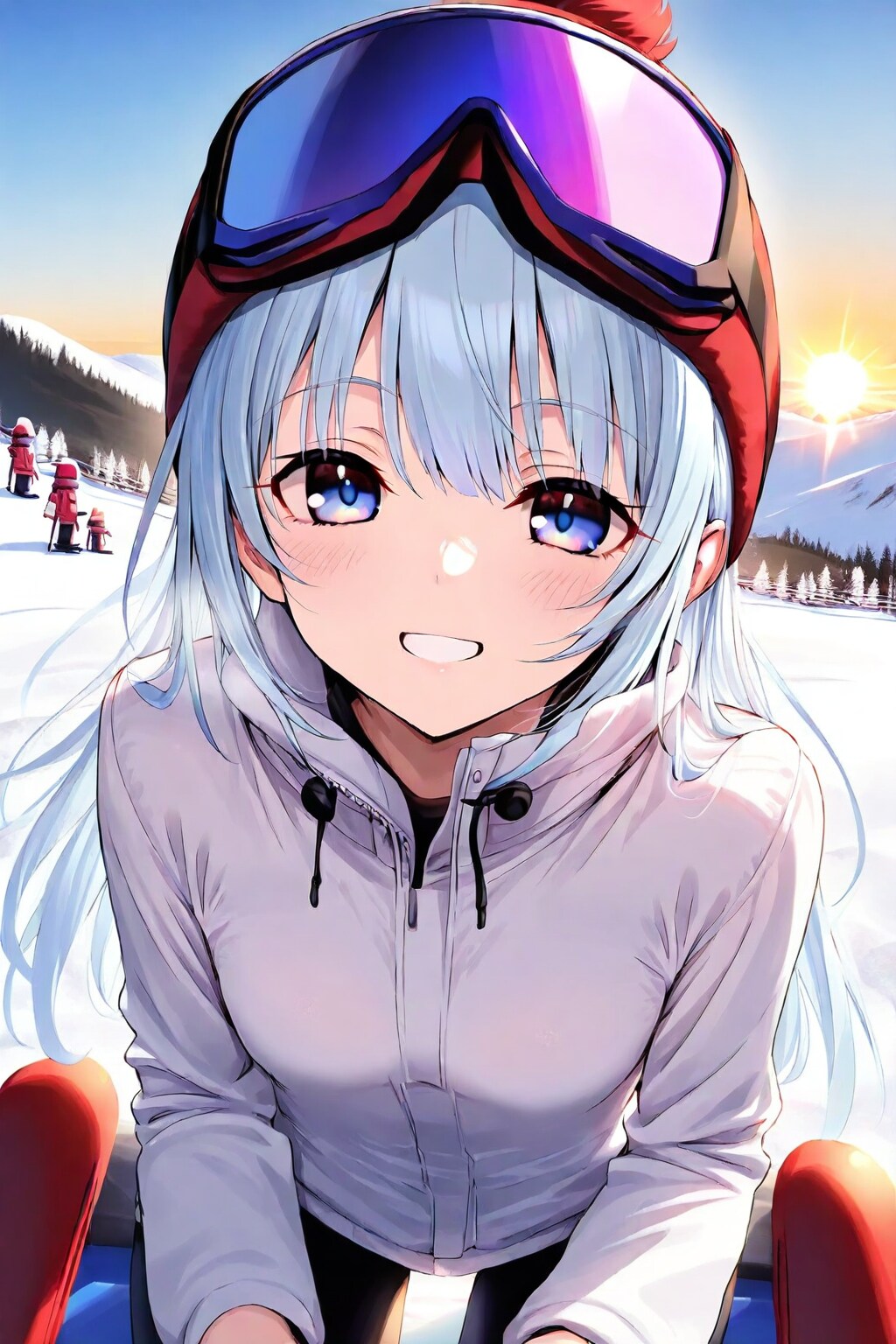 一緒に滑ろ！
