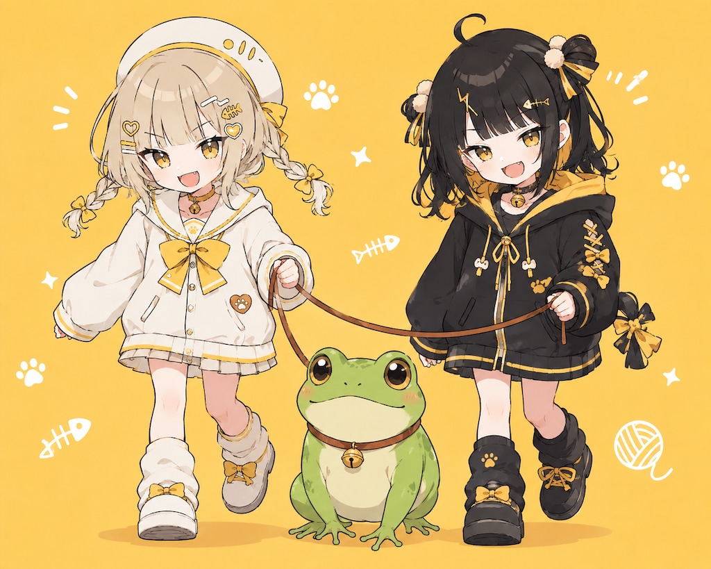 ちゃんとお散歩もします