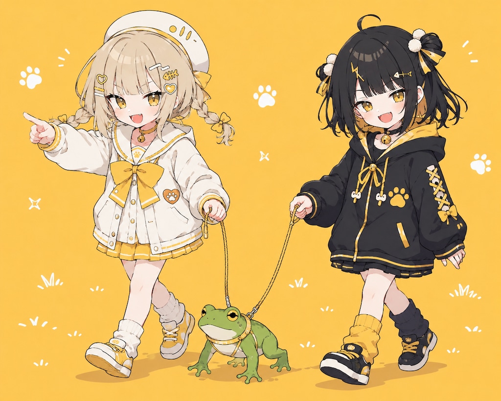 ちゃんとお散歩もします