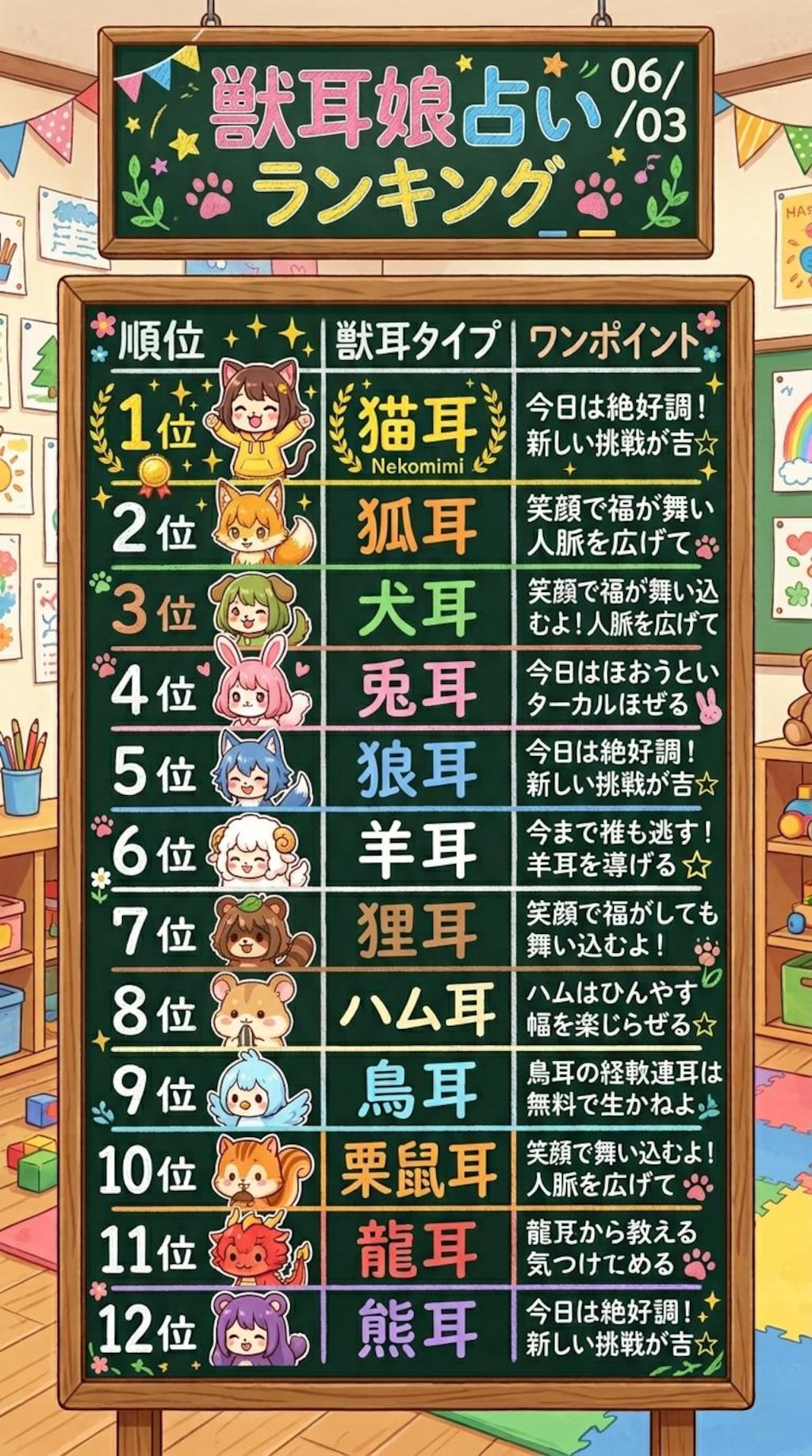 いろんなうらない