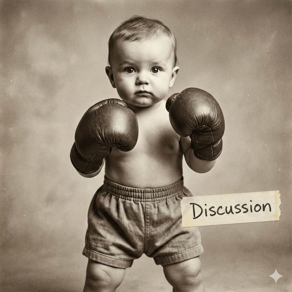ジャケ写「Discussion」
