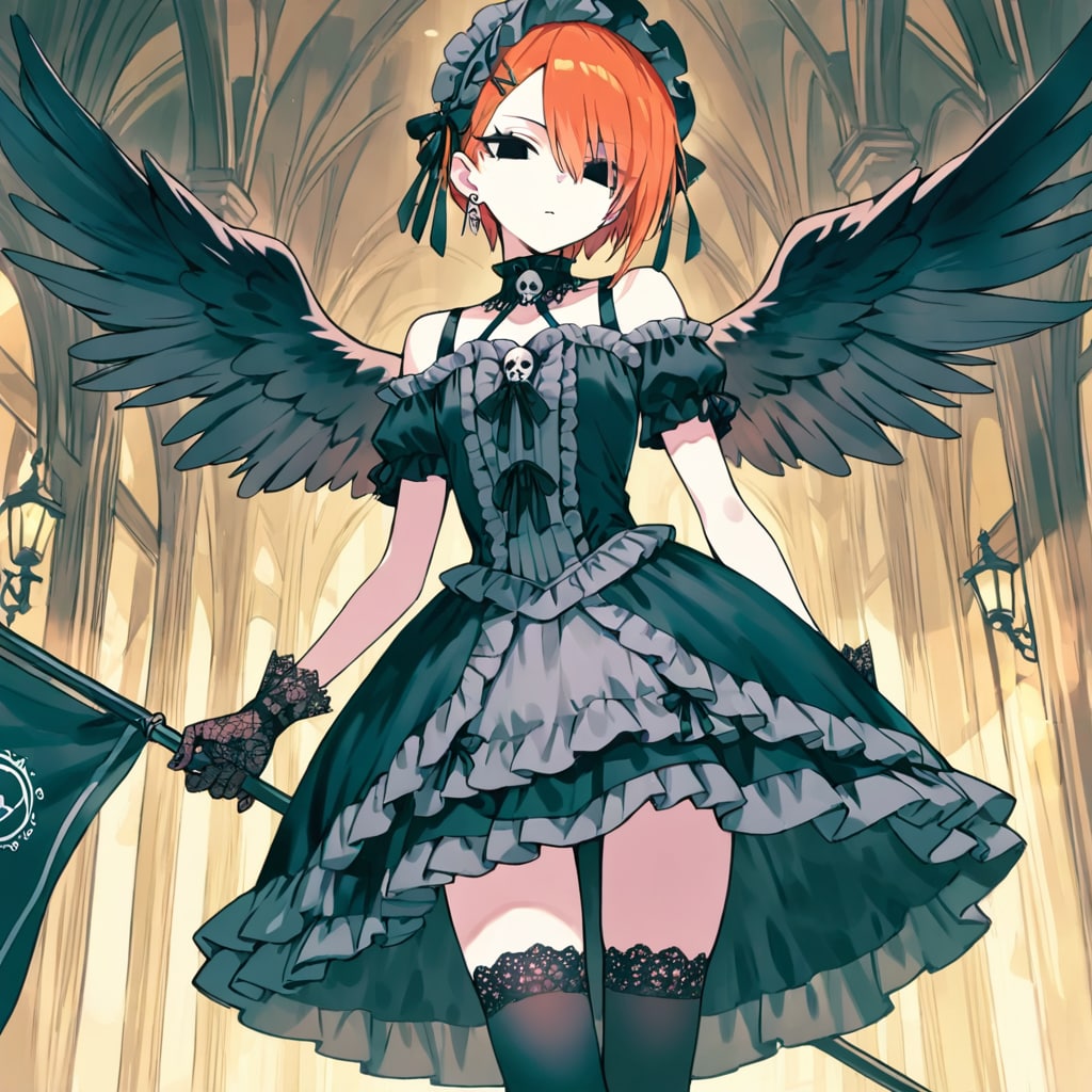 黒翼の反逆ゴスロリ