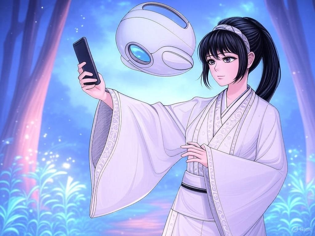 『近未来スマートフォンー想像製頭脳電子板ー』【ニャンノ世界】