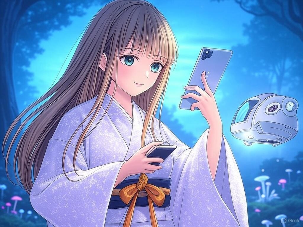 『近未来スマートフォンー想像製頭脳電子板ー』【ニャンノ世界】
