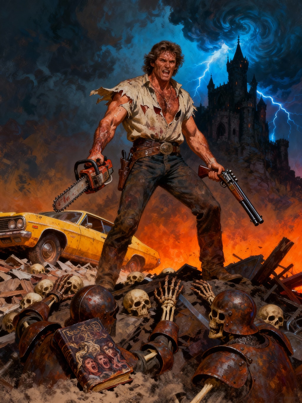 邦題「死霊のはらわたIII／キャプテン・スーパーマーケット」