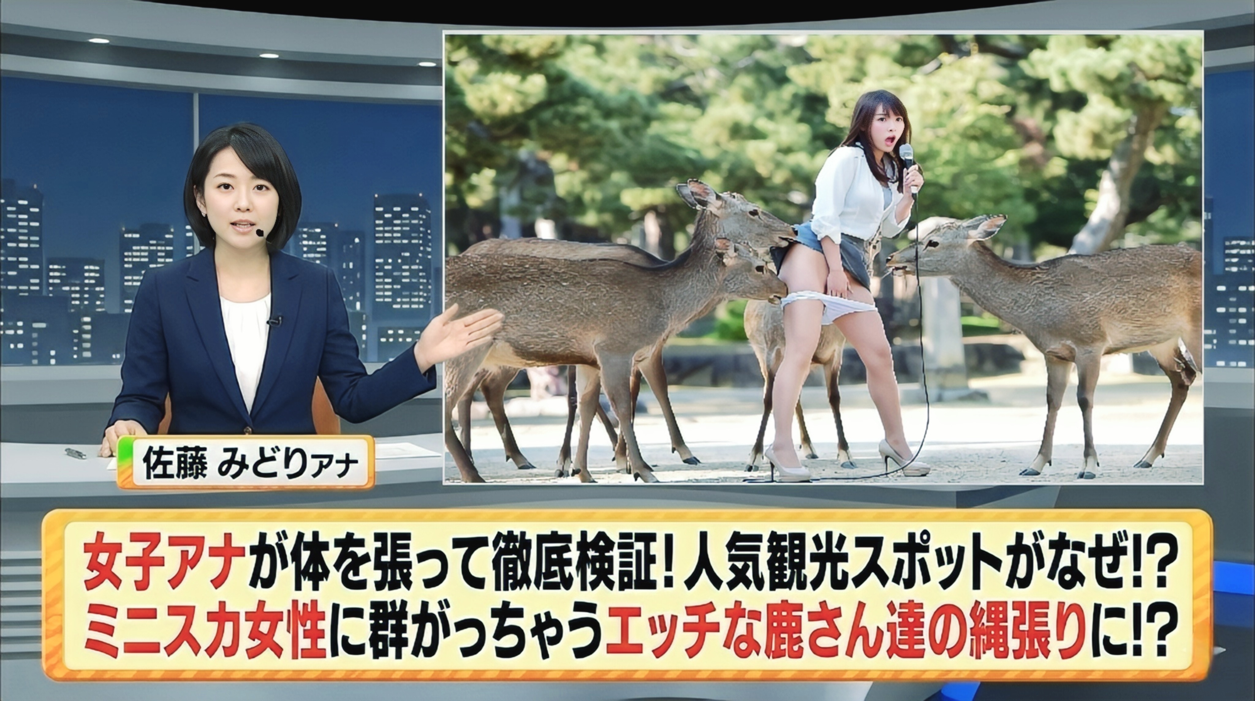 ハプニング！！女子アナリポート