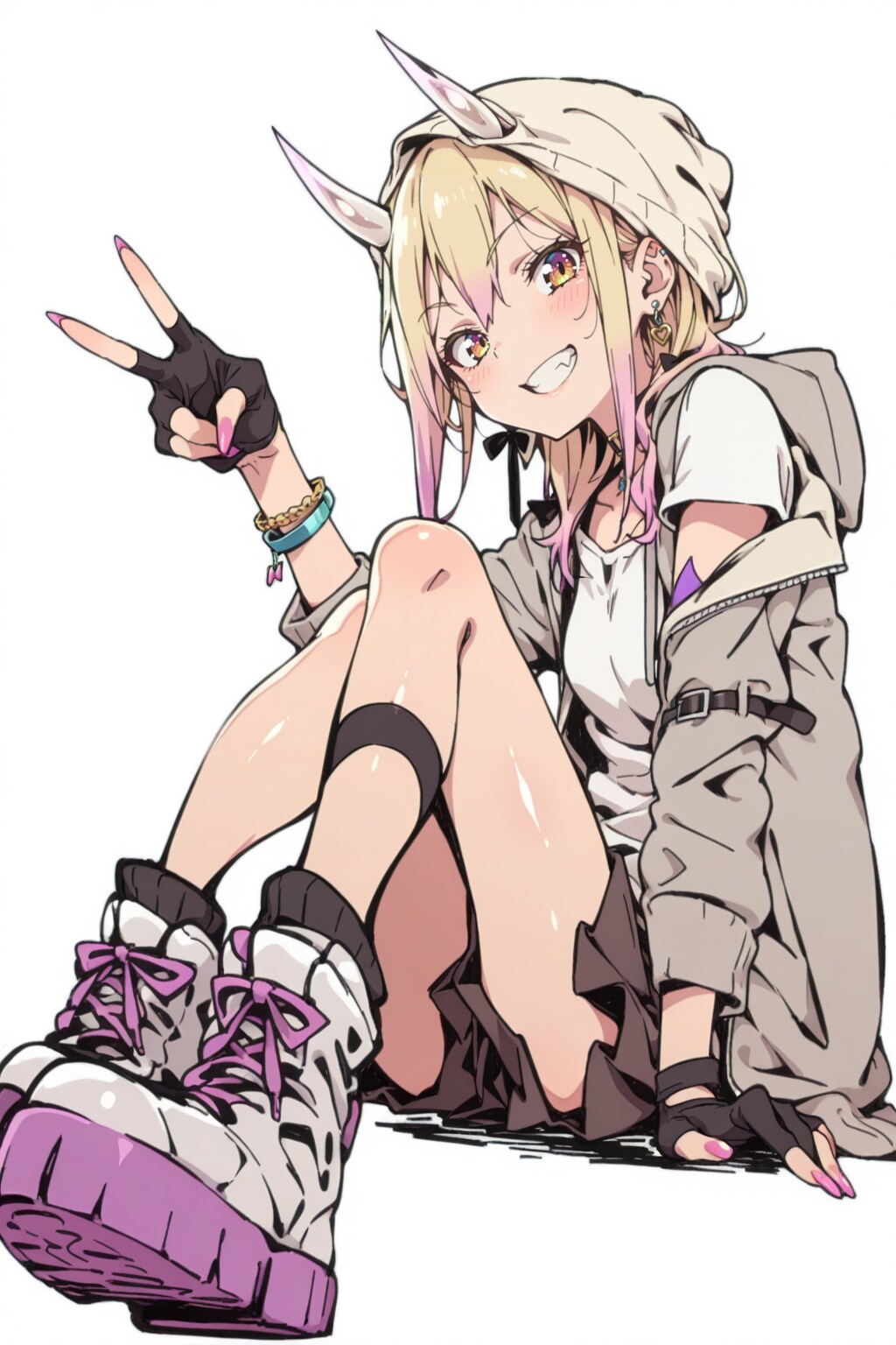 鬼ガール | の人気AIイラスト・グラビア