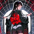 黒髪怪異　女郎蜘蛛さん 4枚目