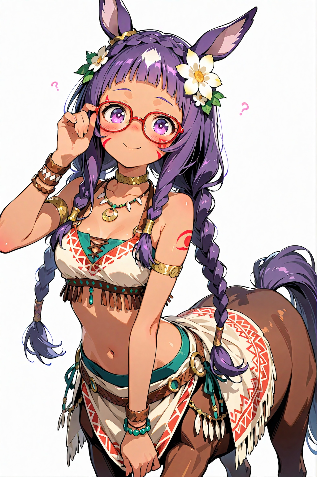 知識の守護者【誕生日FAお礼】【夢エリ】(for 眼鏡三つ編み好きのあるごす さん)