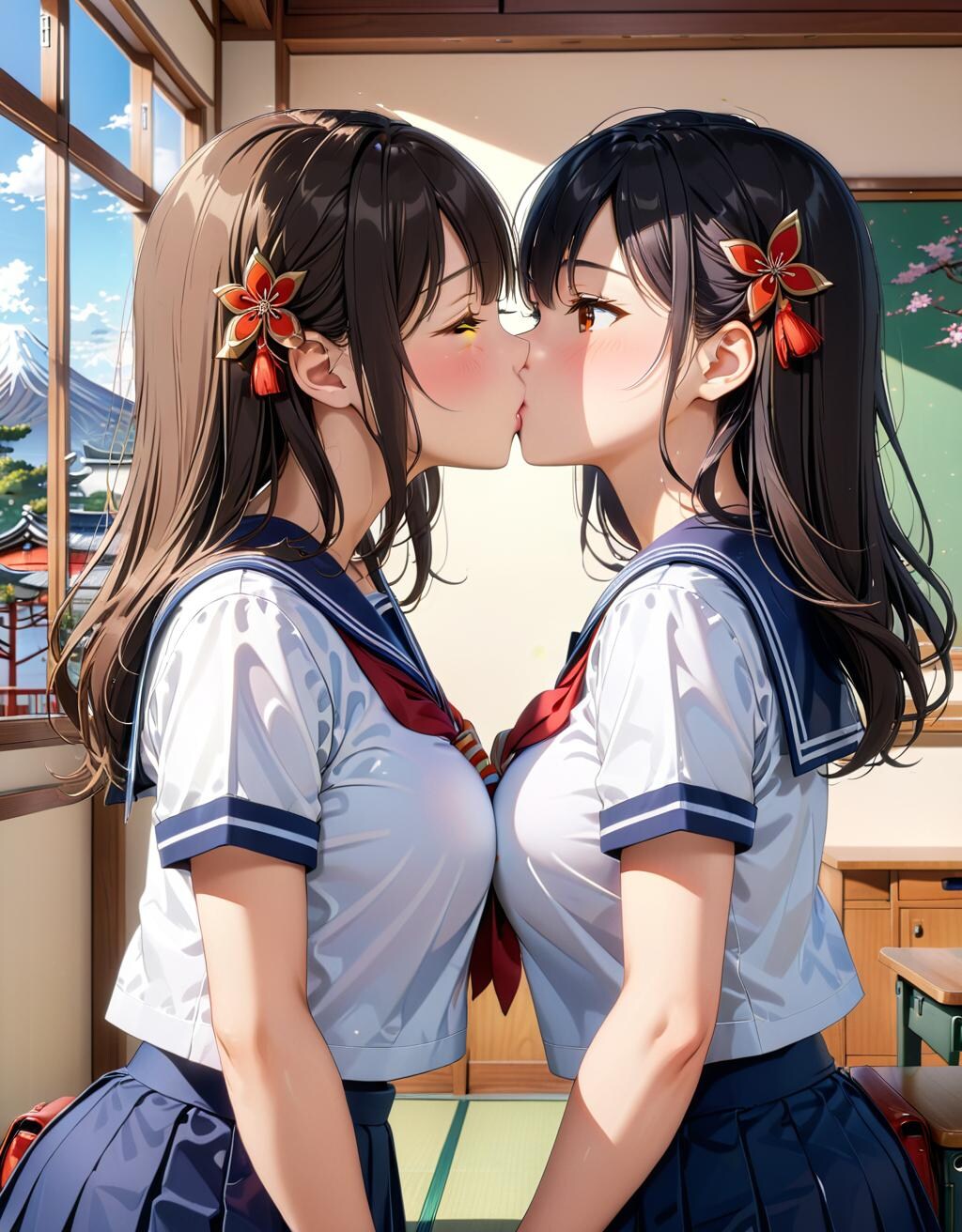 今なら誰も見てないよ...