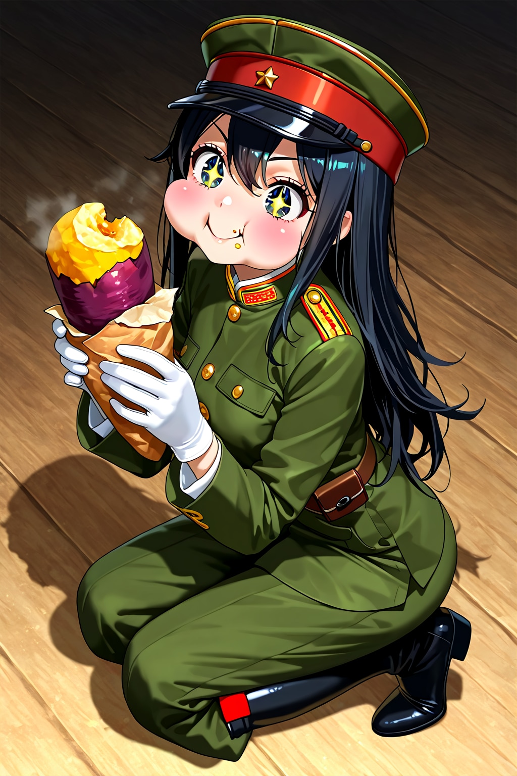 少尉と焼き芋②