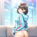 お尻を出した子　一等賞！ 4枚目