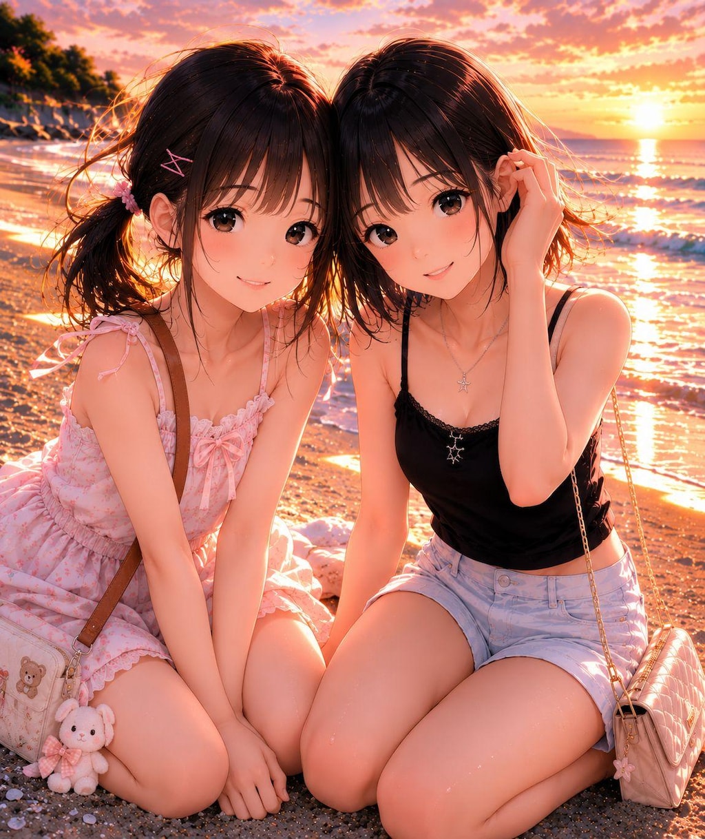 みおちゃんとりえちゃんのデート❤️4
