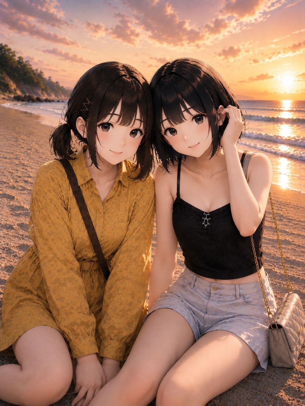 みおちゃんとりえちゃんのデート❤️4