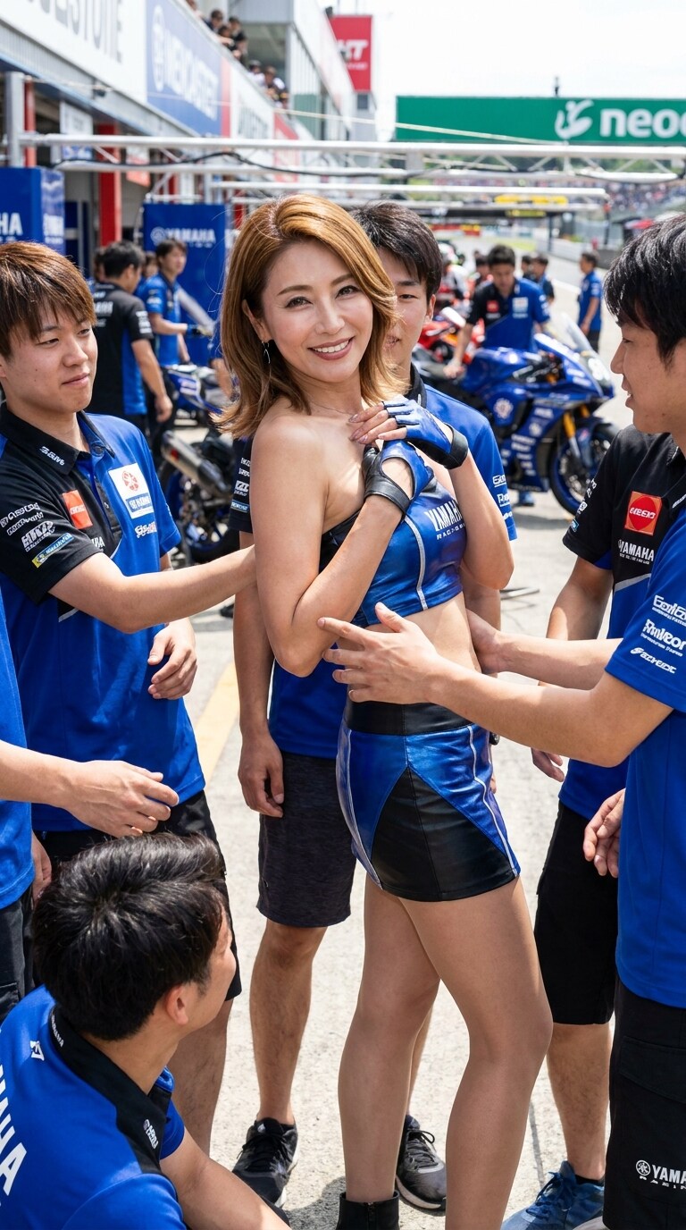 熟女レースクイーン