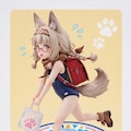 街の狼耳民族 11枚目