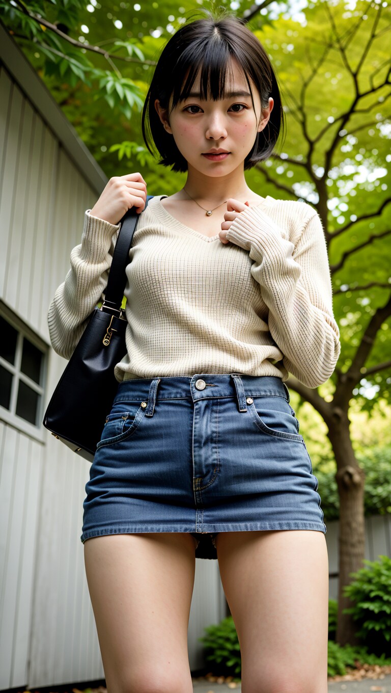 デニムスカート