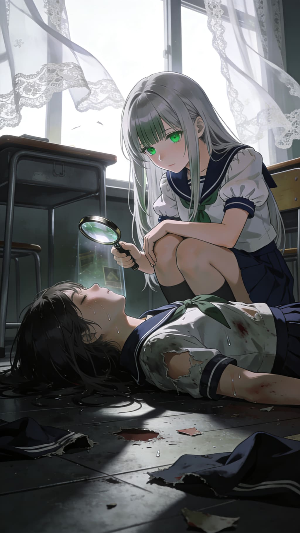 ねぇ・・何か話してよ！
