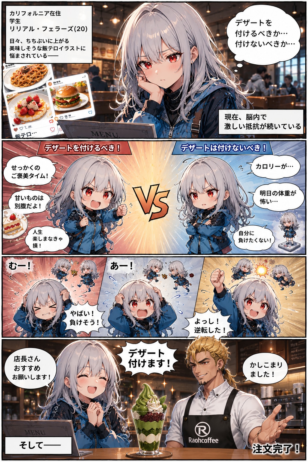 リリちゃんの葛藤 漫画化