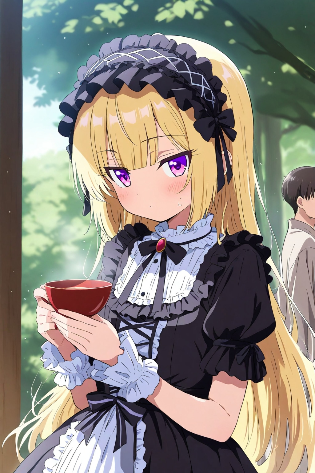 ゴスロリ金髪僧侶