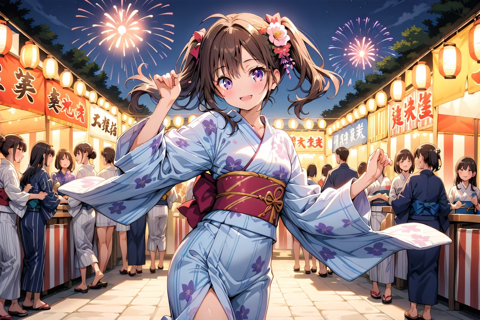 浴衣踊り