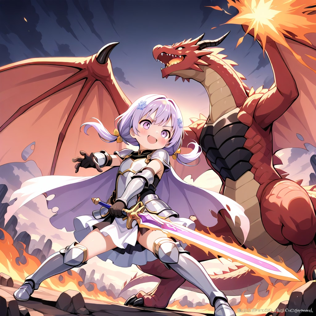 ドラゴンちゃんと共に！！ | の人気AIイラスト・グラビア