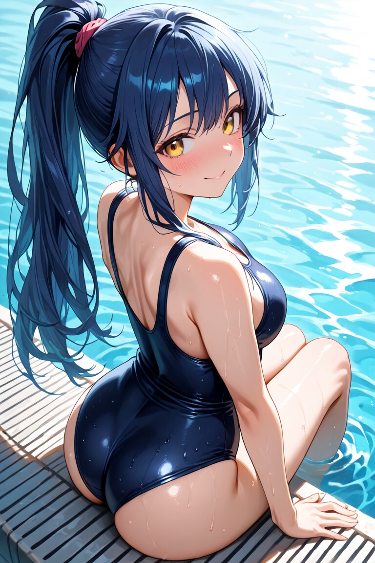 スク水見返り