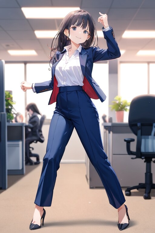お・と・な・のスーツ女子　オフィスでオペラ